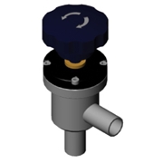 Manual angle valve-Tube End